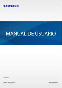 Manual de uso Samsung SM-R190 Galaxy Buds Pro Auriculares