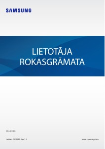 Rokasgrāmata Samsung SM-R190 Galaxy Buds Pro Galvas tālrunis