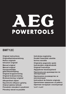 Brugsanvisning AEG BMT 12 C Multifunktionsværktøj