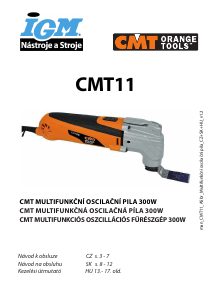Návod CMT CMT11 Multifunkčné náradie
