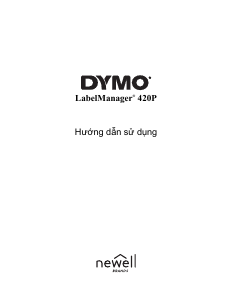 Hướng dẫn sử dụng Dymo LabelManager 420P Máy in nhãn