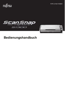 Bedienungsanleitung Fujitsu ScanSnap S1300 Scanner