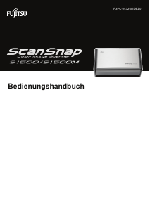 Bedienungsanleitung Fujitsu ScanSnap S1500M Scanner
