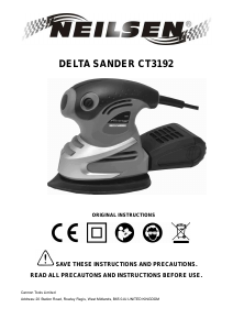 Manual Neilsen CT3192 Delta Sander