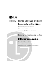 Návod LG RC8011A Sušička