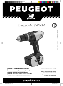 Manual Peugeot EnergyDrill-18VP40N Drill-Driver