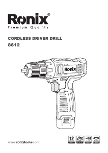 Handleiding Ronix 8612 Schroef-boormachine