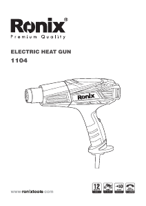 Manual Ronix 1104 Heat Gun
