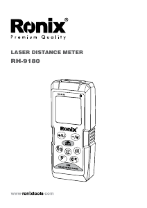 Handleiding Ronix RH-9180 Afstandsmeter