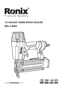 Manual Ronix RA-1850 Nail Gun