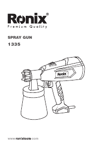 Manual Ronix 1335 Paint Sprayer