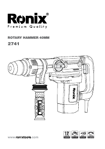 Handleiding Ronix 2741 Boorhamer