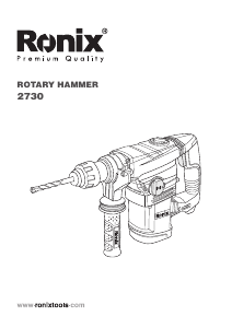 Handleiding Ronix 2730 Boorhamer