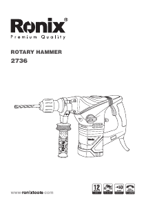 Handleiding Ronix 2736 Boorhamer