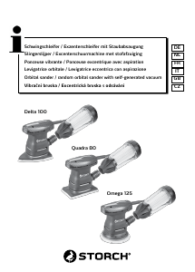 Handleiding Storch Quadra 80 Vlakschuurmachine