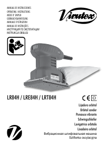 Manual Virutex LRE84H Orbital Sander