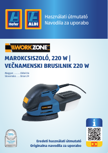 Priročnik Workzone JD2442 Delta brusilnik