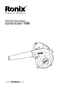 Handleiding Ronix 1206 Bladblazer