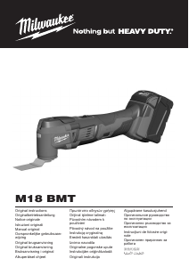 Manual Milwaukee M18 BMT Ferramenta multifunções