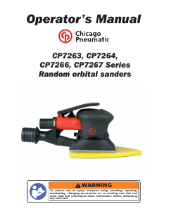 Manual Chicago Pneumatic CP7263 Delta Sander