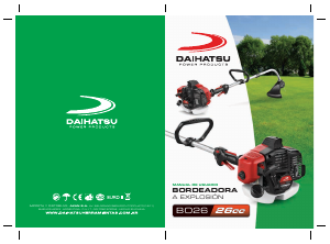 Manual de uso Daihatsu BO26 Cortabordes