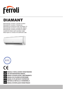 Manual de uso Ferroli Diamant 12 Aire acondicionado