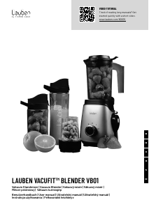 Návod Lauben VB01 VacuFit Mixér