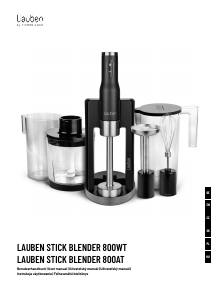 Instrukcja Lauben 800AT Blender ręczny