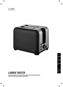 Instrukcja Lauben T17BG Toster