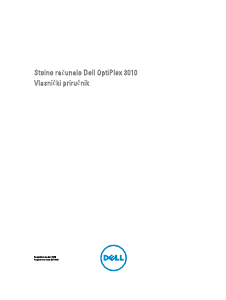 Priručnik Dell OptiPlex 3010 Stolno računalo