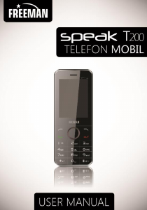 Bruksanvisning Freeman T200 Speak Mobiltelefon
