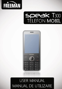 Bruksanvisning Freeman T300 Speak Mobiltelefon