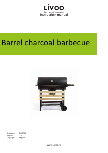 Manual Livoo DOC206 Barbecue