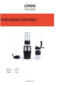 Manual Livoo DOP215 Blender