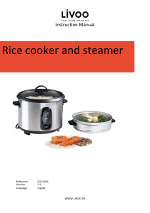 Manual Livoo DOC100A Rice Cooker