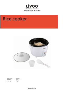 Manual Livoo DOC111 Rice Cooker