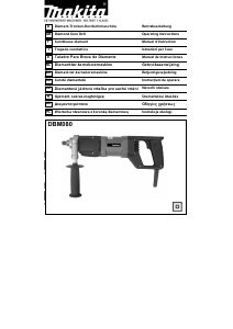 Handleiding Makita DBM080 Diamantboormachine