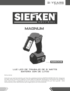 Handleiding Siefken SBS003 Zaklamp