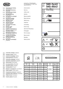 Bedienungsanleitung Cruz Easy 430A Dachbox