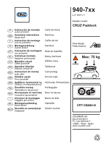 Manual Cruz Paddock 470N Caixa bagageira