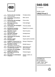 Manual de uso Cruz Pivot 2 Porta bicicleta