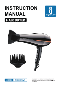 Manual Aigostar 320000JVT Hair Dryer