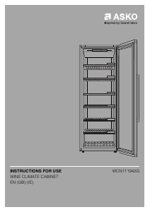 Handleiding Asko WCN111942G Wijnklimaatkast