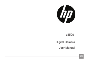 Handleiding HP d3500 Digitale camera