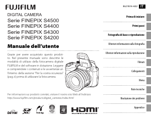 Manuale Fujifilm FinePix S4200 Fotocamera digitale
