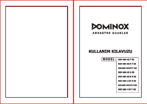 Kullanım kılavuzu Dominox DGH 460 4GV S XS Ocak