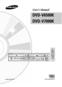 Handleiding Samsung DVD-V7000K DVD-Video combinatie