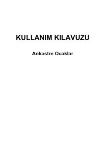 Kullanım kılavuzu Dominox DPLI 4 4 GA Ocak