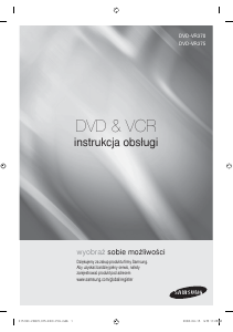 Instrukcja Samsung DVD-VR375 Kombinacja DVD-Video