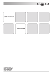 Manual Dishlex DSF 6106 W Dishwasher
